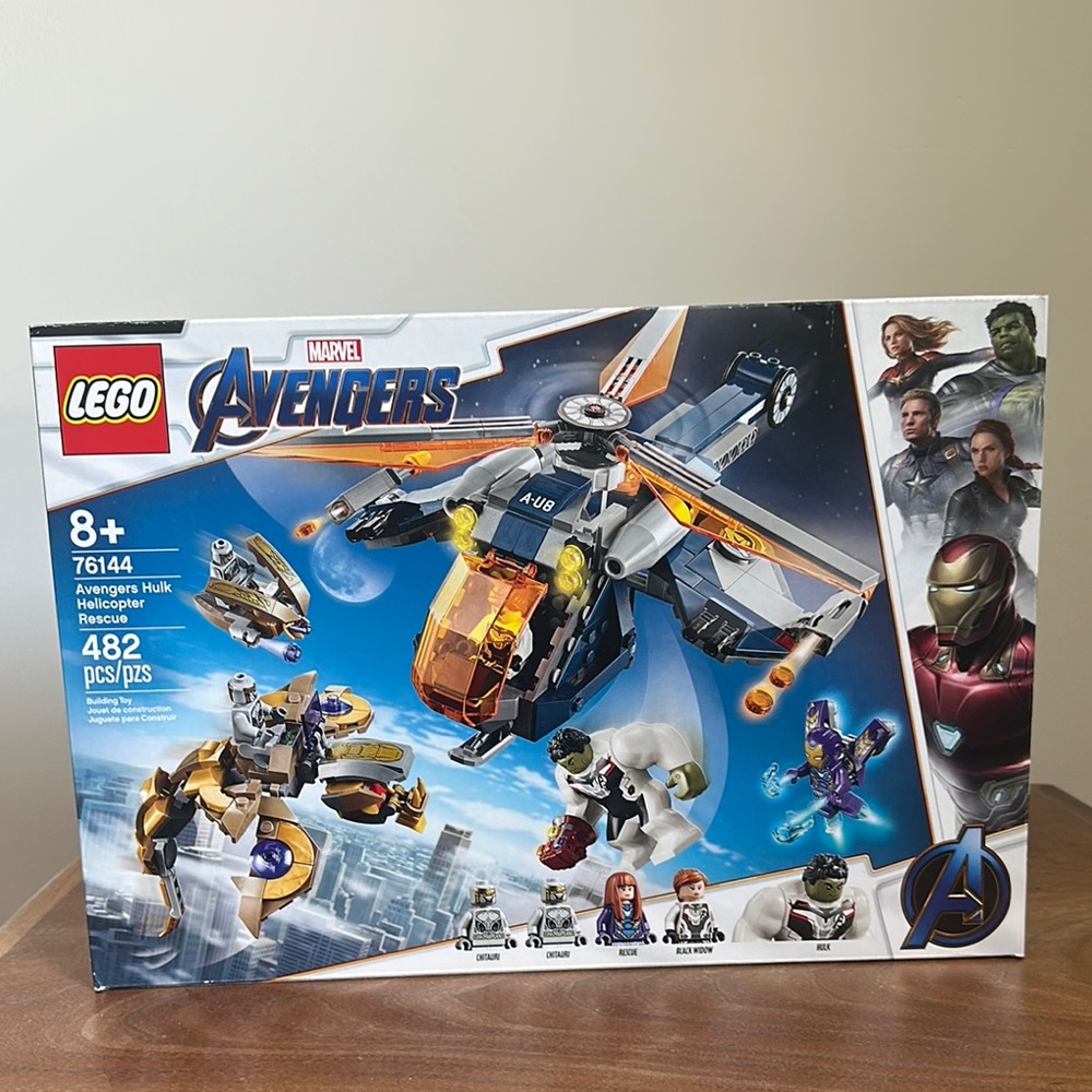 COPY - Lego Marvel Avengers Hulk Helicopter Rescue set 76144